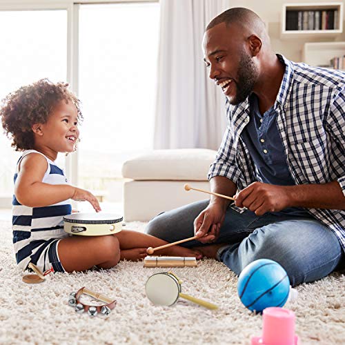 Stoie's Conjunto de instrumentos musicales para niños pequeños y preescolares juguete