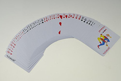 SUMAG Trucos de magia 1 pieza marcados, cartas de póquer marcadas secretas, cartas mágicas de primer plano, truco de magia (respaldo rojo)