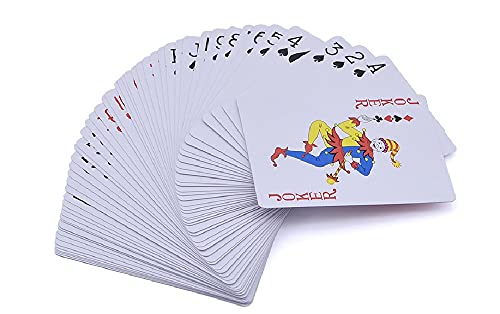 SUMAG Trucos de magia 1 pieza marcados, cartas de póquer marcadas secretas, cartas mágicas de primer plano, truco de magia (respaldo rojo)