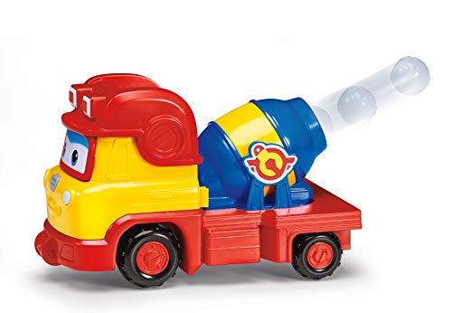 Super Wings Build-It Buddies | Remi and Donnie | Juego de Juego Grande 3 en 1 y Figura de 5 cm