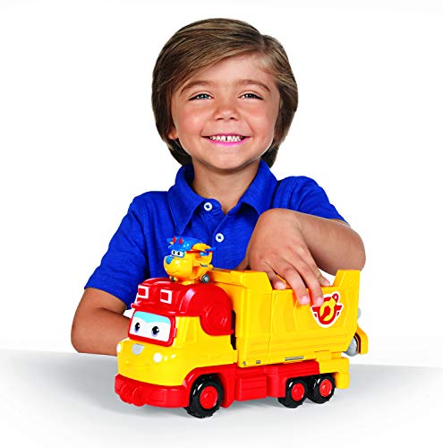 Super Wings Build-It Buddies | Remi and Donnie | Juego de Juego Grande 3 en 1 y Figura de 5 cm