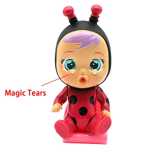 SXCYU DIY Toy Cryings Doll Regalos para niños 13cm Llorando Baby Surprise Doll Boy Girl Color Music Ball Blind Box Lols Will Tears Dolls, 1 Piezas al Azar