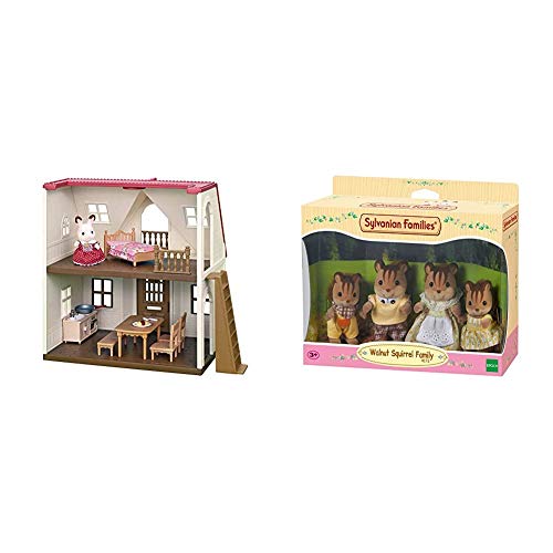 SYLVANIAN FAMILIES - 5303 - Casa de Campo + 4172 - Familia Ardilla de la Nuez