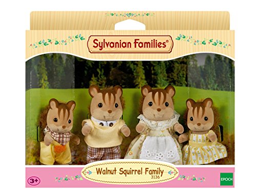 SYLVANIAN FAMILIES - Familia Ardillas de la Nuez (Epoch 3136)