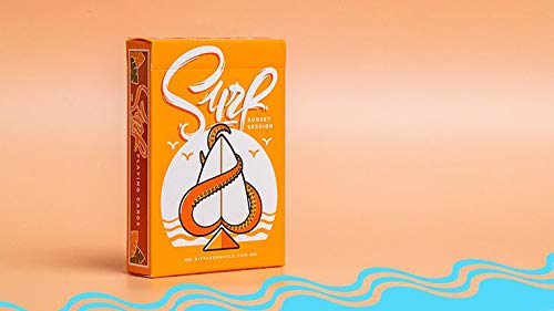 Tabla de surf V2 de Riffle Shuffle | Cool Collectable Poker Deck | Cartas para magos y trucos de magia