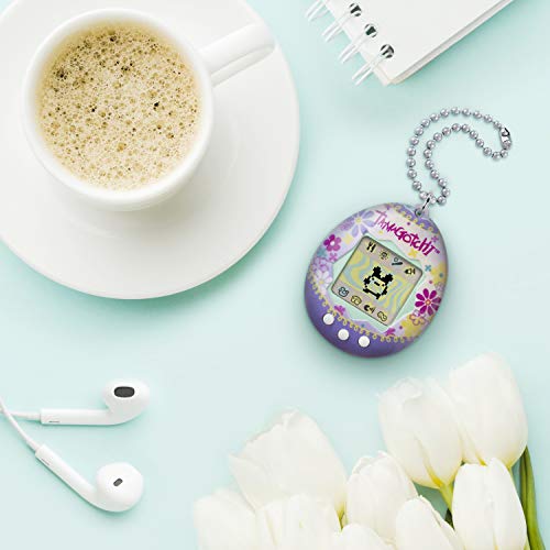 TAMAGOTCHI TAMAGOTCHI-42866 Original Paradise-Alimentar, cuidar, nutrir-Mascota Virtual con Cadena para Jugar sobre la Marcha, Color (Bandai 42866)