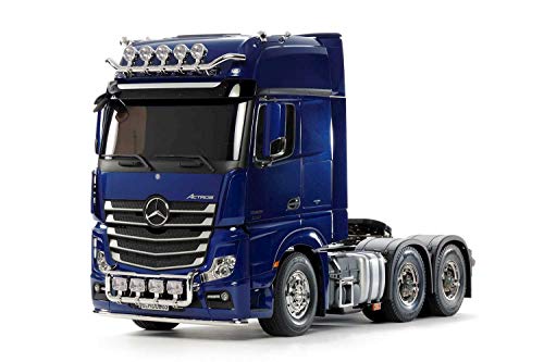 Tamiya Mercedes-Benz 1:14 MB Actros 3363 Pearl Blue prel. -Kit de Montaje, RC, Control Remoto, camión, Juguete de construcción, modelismo, jugueteo, Color (56354)