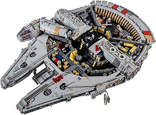 Technic Millennium Falcon Model, número de artículo 21026, 12688 piezas Large UCS Super Spaceship MOC Bloques de sujeción Set de construcción compatible con Lego A