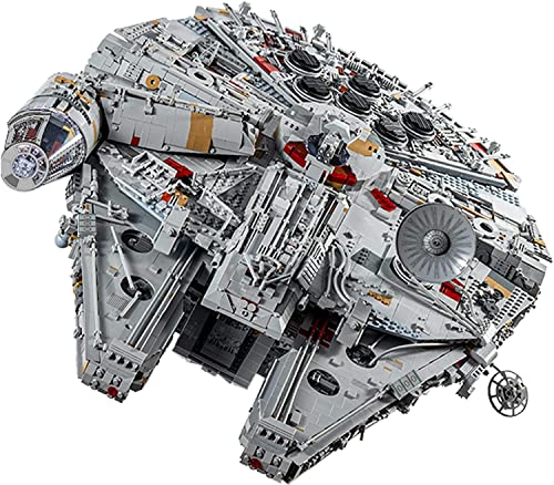 Technic Millennium Falcon Model, número de artículo 21026, 12688 piezas Large UCS Super Spaceship MOC Bloques de sujeción Set de construcción compatible con Lego A