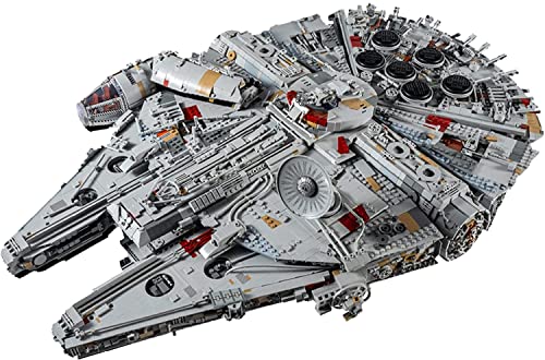 Technic Millennium Falcon Model, número de artículo 21026, 12688 piezas Large UCS Super Spaceship MOC Bloques de sujeción Set de construcción compatible con Lego A