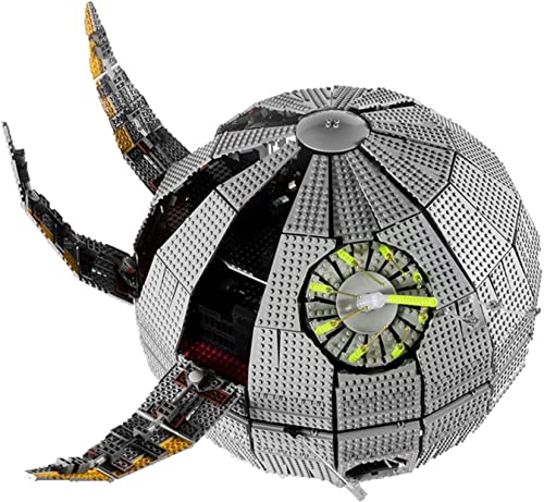 Técnica para el modelo del kit la Estrella la Muerte,21034 MOC Modelo nave espacial grande UCS Super Death Star Bloques terminales compatibles con Lego Star Wars - 7008 PCS A