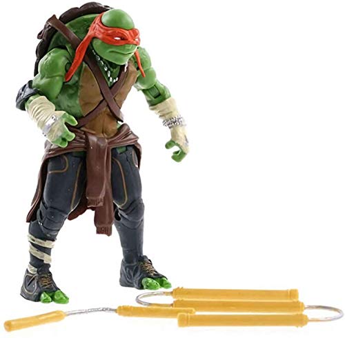 Teenage Mutant Ninja Turtles Suit 4 Figuras de Acción de PVC Teenage Mutant Ninja Turtles, Adecuado La Colección de Cumpleaños de Niños, 4.8 Pulgadas