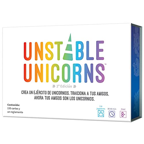 TeeTurtle - Juego de Mesa en Español (Unstable Unicorns, TEEUU01ES)