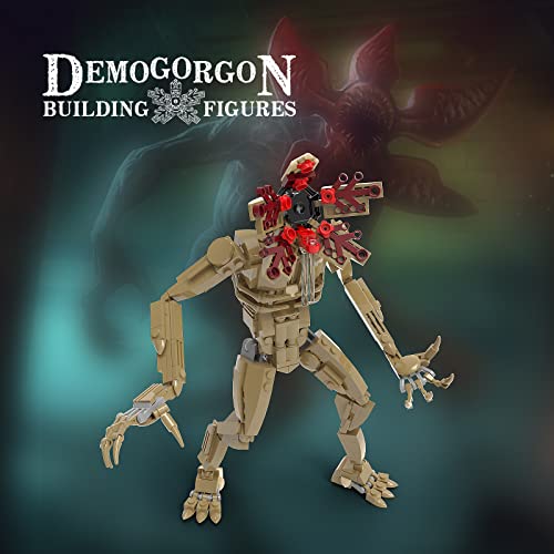 TENHORSES Demogorgon - Juego de construcción, modelo de colección, 26 cm, compatible con Lego Stranger Things 350 piezas