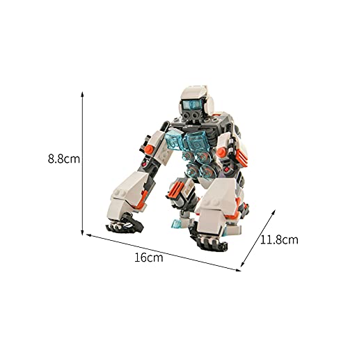 Tenhorses Mech Gorilla Action - Figuras de colección de juegos de construcción de Ninjago, Figuras de Gorilla Mecha Robot Bloque de Construcción - Compatible con Lego (196 piezas)