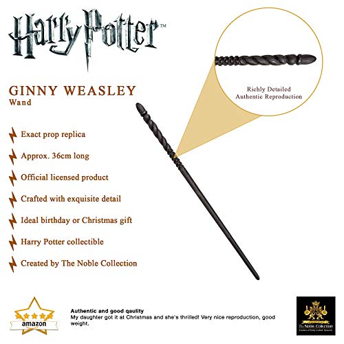 The Noble Collection Ginny Weasley Varita (Caja de Ventana)