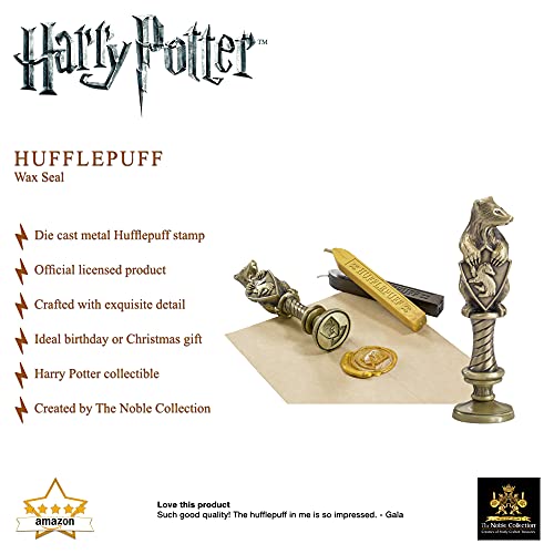 The Noble Collection Hufflepuff Wax Seal Harry Potter El