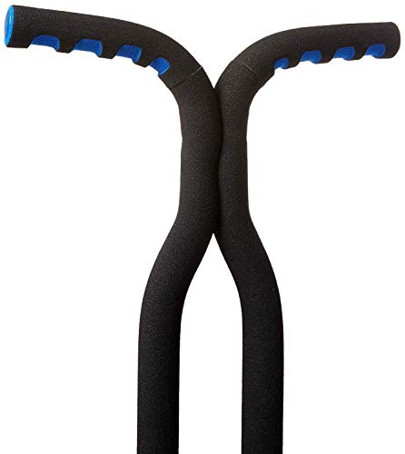 Think Gizmos Palo Saltador Pogo para Jinetes 80lbs A 160lbs - Saltador Pogo King Palo para Niños Y Niñas (y Adultos Ligeros) - Calidad De Construcción Sólida (Azul y Negro)