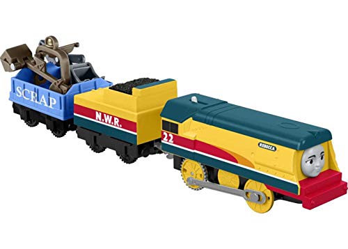 Thomas and Friends Tren de Juguete de la Locomotora Rebecca, Juguetes Niños 3 Años (Mattel FXX57)