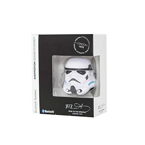 Thumbs Up! Stormtrooper - Altavoz con Bluetooth, Blanco