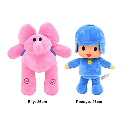 tianluo Peluches 6 Unids/Lote 12-26 Cm Pocoyo De Felpa Pocoyo Elly Pato Loula Muñeca Pocoyo Perro Pato Elefante Suave Relleno Animal Muñeca Juguete Fiesta Suministros