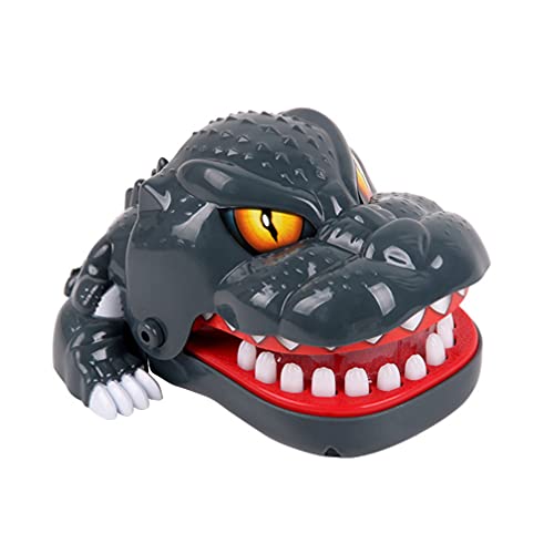 Tomaibaby Juego de Dientes de Dinosaurio para Niños 1 Pieza de Nuevo Juguete de Dinosaurio Morder El Dedo con Sonidos Clásico Dentista Juego de Acción Familiar Juego Práctico Juguete