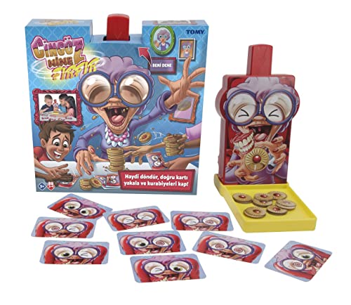 TOMY Games- Greedy Granny - In a Spin (T73114)