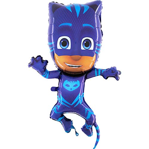 Toyland® Pack de 3 globos de lámina de máscara PJ – Owlette, Ghekko & CatBoy – PJ Mask Gifts