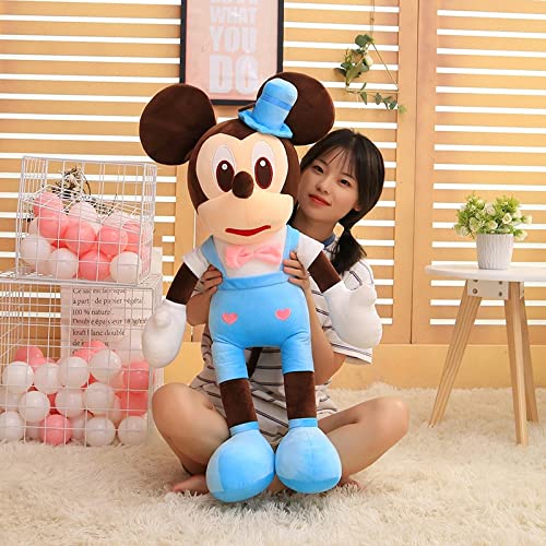 ToysAce 1 Pieza 50 cm / 65 cm Nuevo Peluche Mickey & amp Minnie Mouse Peluche Suave Mickey Minnie Amantes muñecas cojín Almohada cumpleaños Boda Regalos para Chico niños Mickey50CM