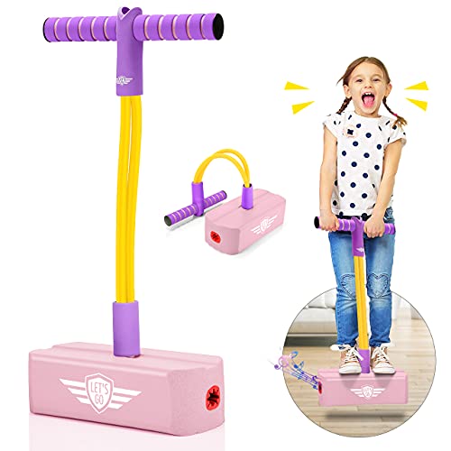 Toyzey Juguetes Niñas 3 4 5 6 7 8 9 10 11 12 Años,Pogo Stick Regalos Niña 3-12 Años Juguetes para Niñas de 3-12 Años Regalos Niños Cumpleaños Niñas