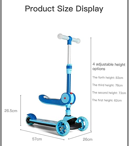 Triciclo Tricycle TRIFT Trike Kids Scooter 3 Rueda Plegar Equipo TRICÍCULO TRABAJE DE TRABAJE DE LOS NIÑOS Juguete Deportivo DE AUTORIA DE LOS NIÑOS con EL Regalo DE CUMPLEAÑOS DE CULTADOS DE CURLADO