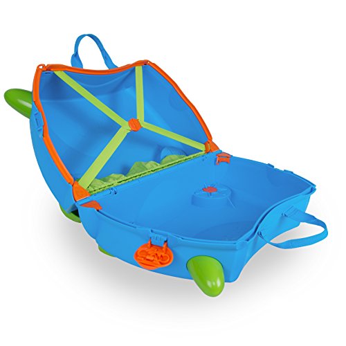 Trunki Maleta niño correpasillos y equipaje de mano infantil: Terrance (Azul)