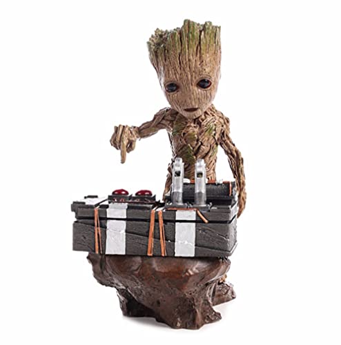 TTHH Marvel Guardianes De La Galaxia Groot Avengers Cute Baby Tree Man PVC Figuras De Acción Juguetes 20cm