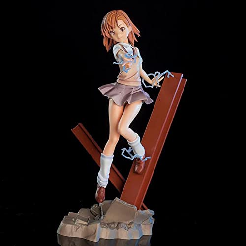 TXYANG Anime Figure - Catálogo de libro Misaka Mikoto juguete de 25 cm, PVC, figura de acción, modelo anime, muñeca coleccionista, regalo uniforme