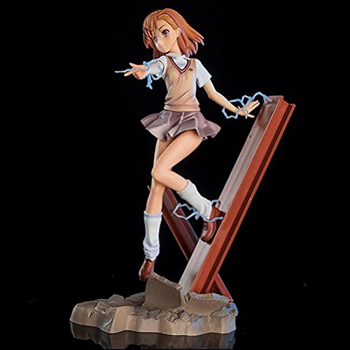 TXYANG Anime Figure - Catálogo de libro Misaka Mikoto juguete de 25 cm, PVC, figura de acción, modelo anime, muñeca coleccionista, regalo uniforme