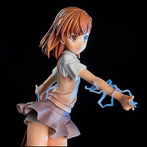 TXYANG Anime Figure - Catálogo de libro Misaka Mikoto juguete de 25 cm, PVC, figura de acción, modelo anime, muñeca coleccionista, regalo uniforme