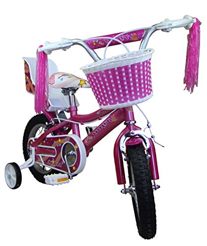 Umit Bicicleta 12" Lydia, Niñas, Rosa, Infantil