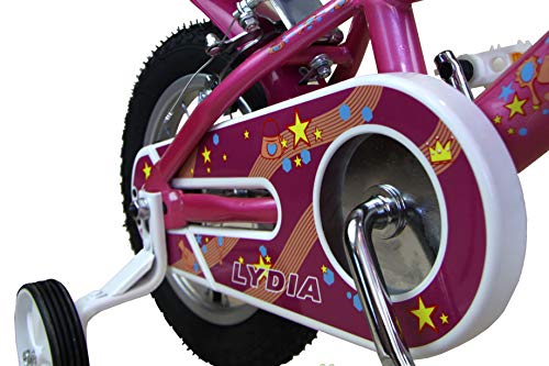 Umit Bicicleta 12" Lydia, Niñas, Rosa, Infantil