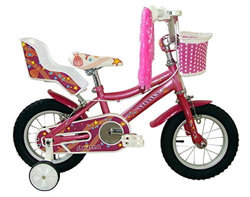 Umit Bicicleta 12" Lydia, Niñas, Rosa, Infantil