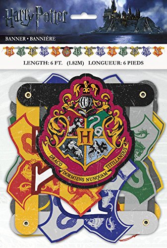 Unique Party - Cartel de Cumpleaños - 1,82 m - Diseño de Harry Potter (59080)