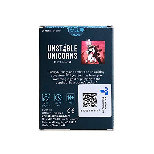 Unstable Unicorns - Expansión Aventura - Juego de Cartas