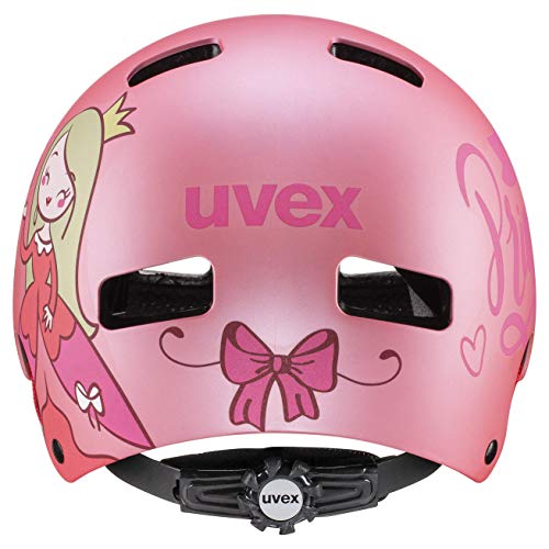 uvex Kid 3 CC Casco de Bicicleta, Juventud Unisex, Pink Mat, 51-55 cm