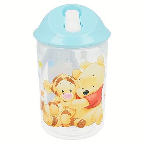 VASO CON BOQUILLA TRANSPARENTE 360 ML | MICKEY MOUSE - DISNEY - BABY PAINT POT