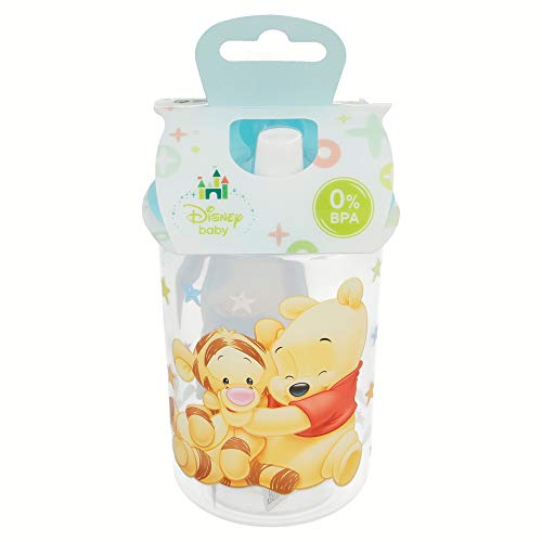 VASO CON BOQUILLA TRANSPARENTE 360 ML | MICKEY MOUSE - DISNEY - BABY PAINT POT