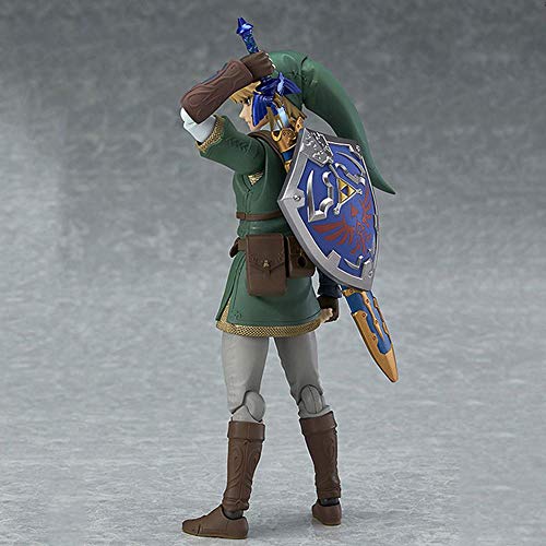 VENDISART Anime Hand Zelda Action Anime Figuras de espada Skyward, juguete para muñeca de Zelda, 14 cm