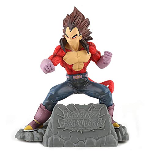 VENDISART Japan Anime Dragon Ball GT Vegeta PVC Action Figures Super Saiyan 4 Toy DBZ Dokkan Battle 4th Anniversary Figurine Toys 16cm