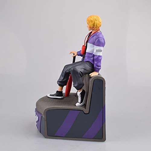 VFFREGE V Figura De Anime One Piece Ace/Sabot/Luffy Sofa GK Grupo de Chicos de Moda, Muñecos y Figuras de Acción PVC Adornos De Escritorio ​MóViles Juguetes De Modelos Coleccionables