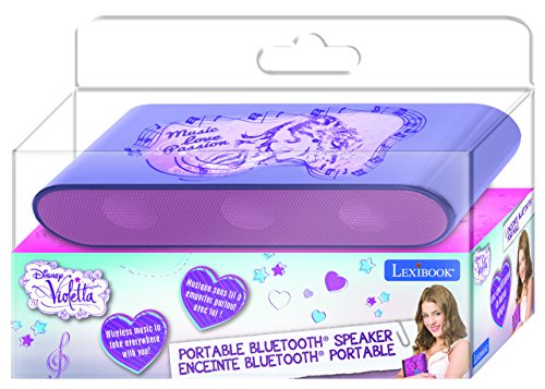 Violetta - Altavoz Bluetooth portátil (Lexibook BT350VI)