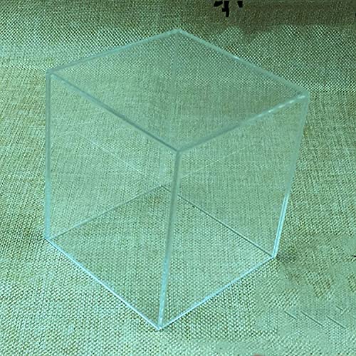 vitrinas expositoras Vitrina De Acrílico Con Tapa Para Mini Figuras Juguetes Pequeños | Caja De La Tienda Del Escaparate Del Cubo Transparente De La Protección A Prueba De Polvo Para Los Coleccionable