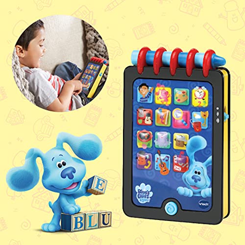 VTech-123-610722 Blue´s Clues Note Book Cuaderno, Color (3480-610722)